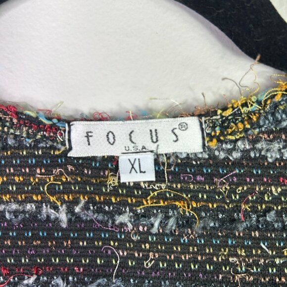 Focus Women's Multi-Colored Sweater Size XL - Picture 4 of 6